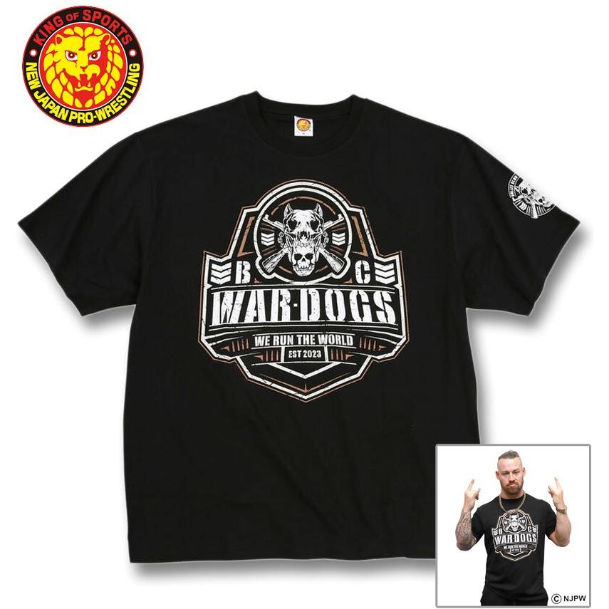 大きいサイズ メンズ 新日本プロレス BULLET CLUB WAR DOGS 「WE RUN