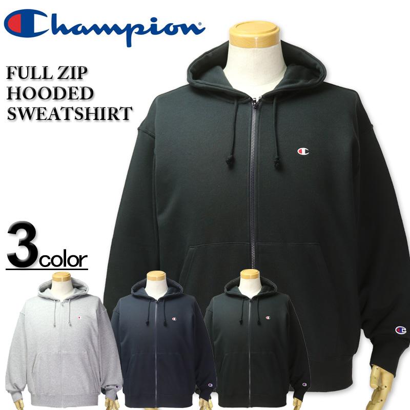 大きいサイズ Champion(チャンピオン) スウェット フルジップパーカー 3L 4L 5L/BW-C3-W104L Champion（チャンピオン） 大きいサイズ メンズ スウェット フルジップ