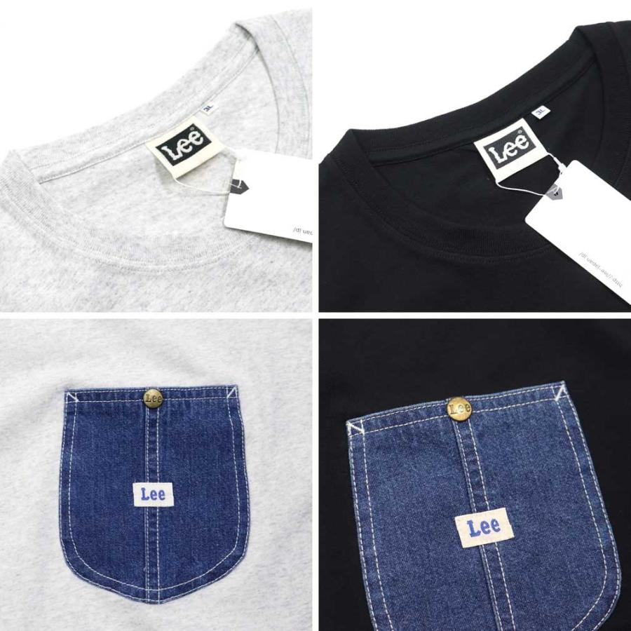 Lee（リー） 大きいサイズ メンズ デニムポケット 半袖Tシャツ 3L 4L