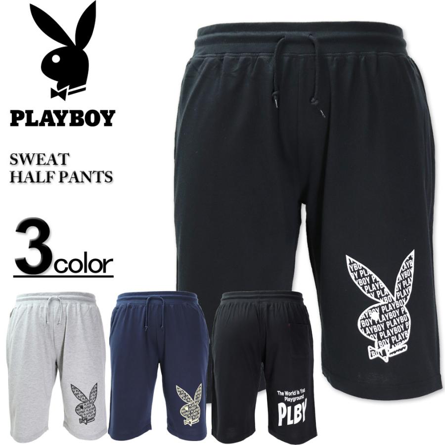 Supreme Playboy ハーフパンツ PLAYBOY SALE価格 大きいサイズ メンズ PLAYBOY(プレイボーイ