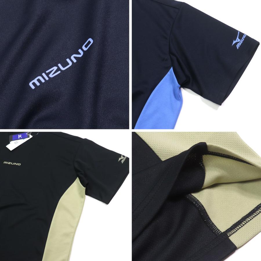 MIZUNO（ミズノ） 大きいサイズ メンズ ○ ドライ 脇切り替え 半袖T
