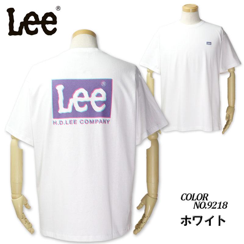 Lee（リー） 大きいサイズ メンズ バックプリント 半袖 Tシャツ 3L 4L