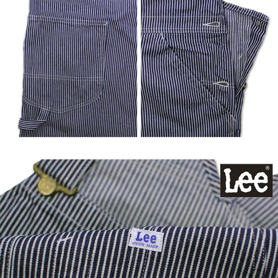 大きいサイズ Lee(リー) オーバーオール ヒッコリー 2L 3L 4L 5L/OW-LM7254-904 Lee（リー） 大きいサイズ メンズ オーバーオール ヒッコリー 2L 3L 4L