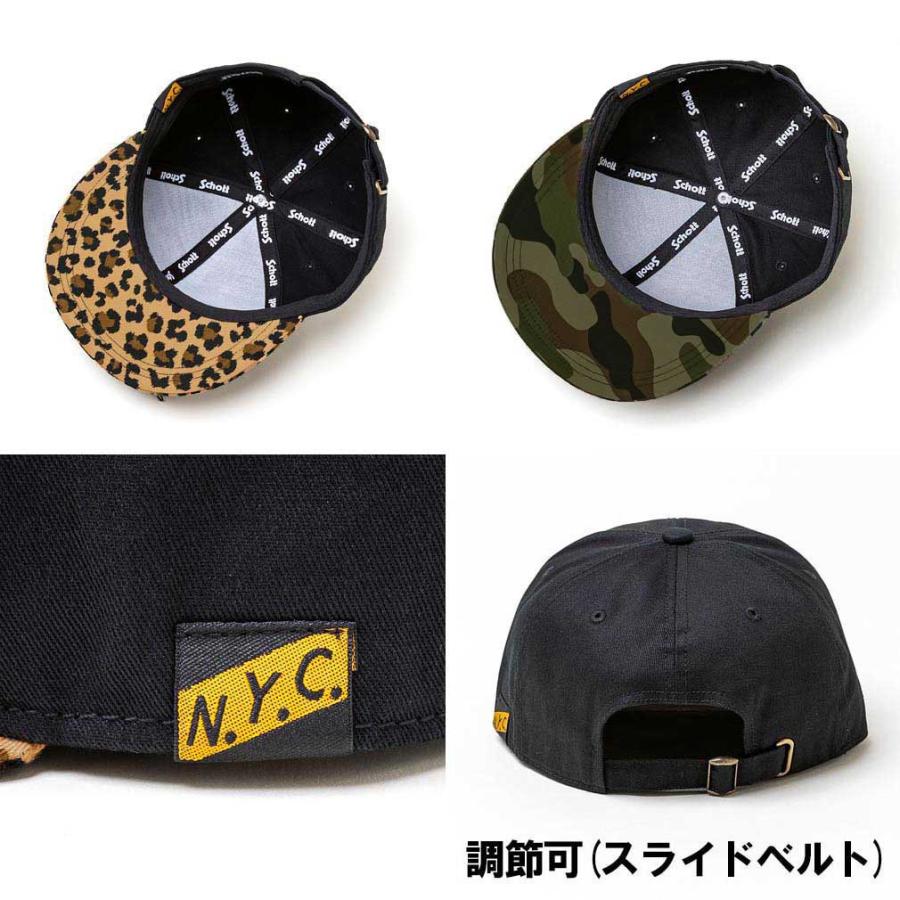 Schott N.Y.C（ショット） 大きいサイズ メンズ Schott フラットブリム