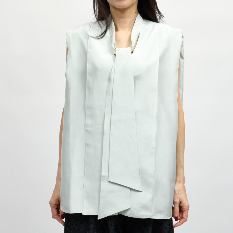 christian wijnants（クリスチャン ワイナンツ）<br> WPX8616TYARA シルクスリーブレスシャツ 21061002121 | 