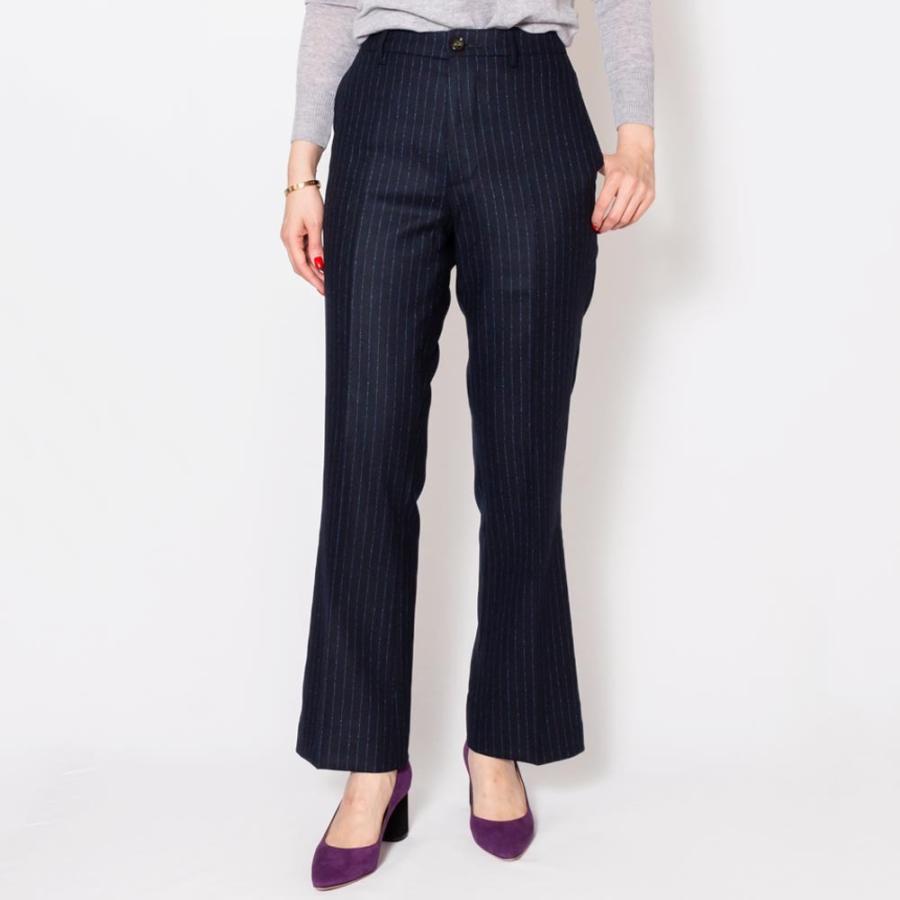BERWICHベルウィッチ SABRINA-PKT/AN1435 ピンストライプ フレアパンツ