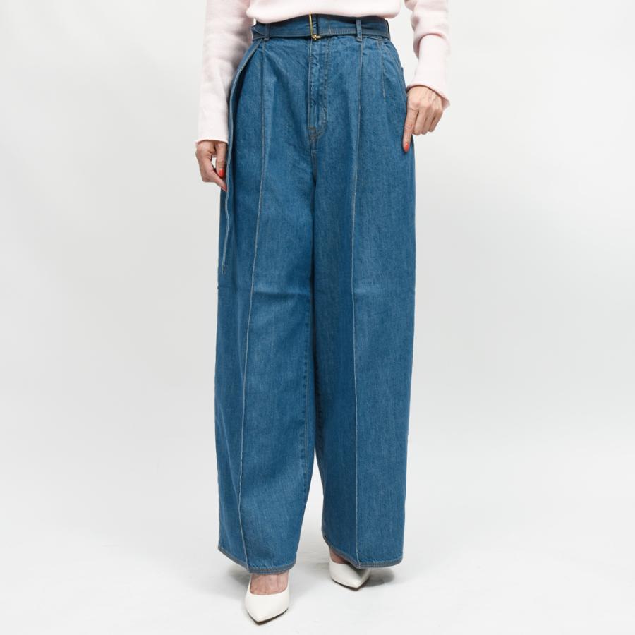 MACKINTOSH（マッキントッシュ）<br> POLMOOD DNM ツープリーツベルテッドデニム 23161001005 | 