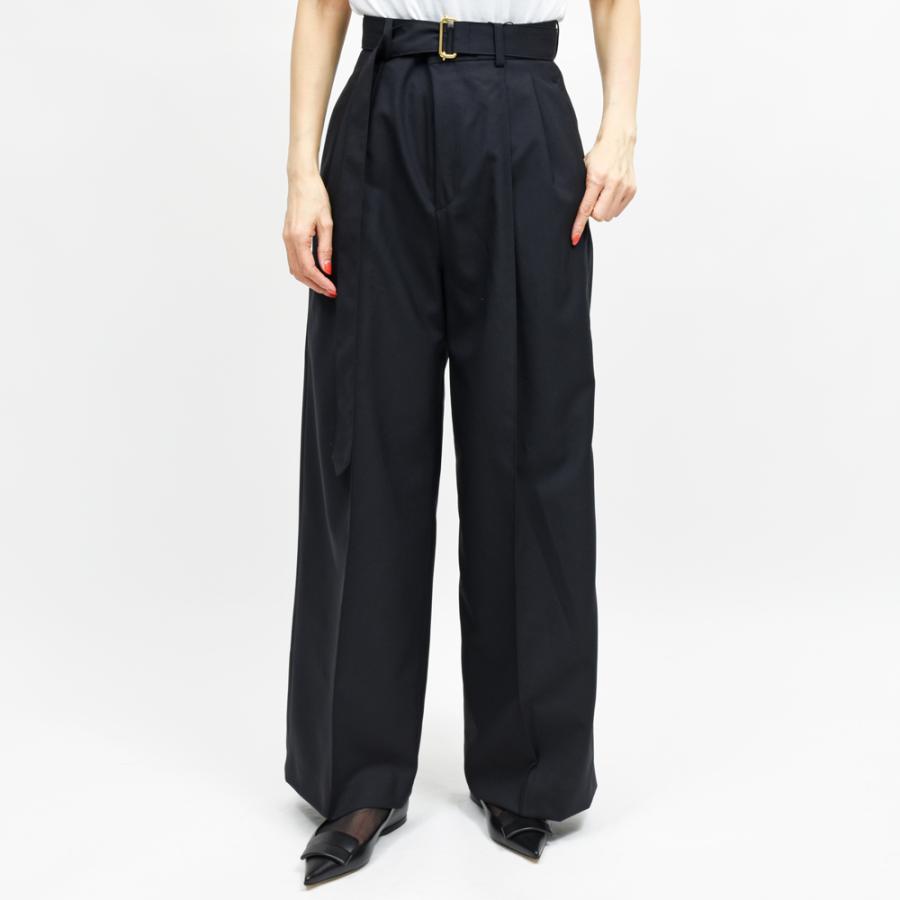 MACKINTOSH（マッキントシュ）<br> BELTED POLMOOD ウールベルテッドパンツ 23161002005 | 