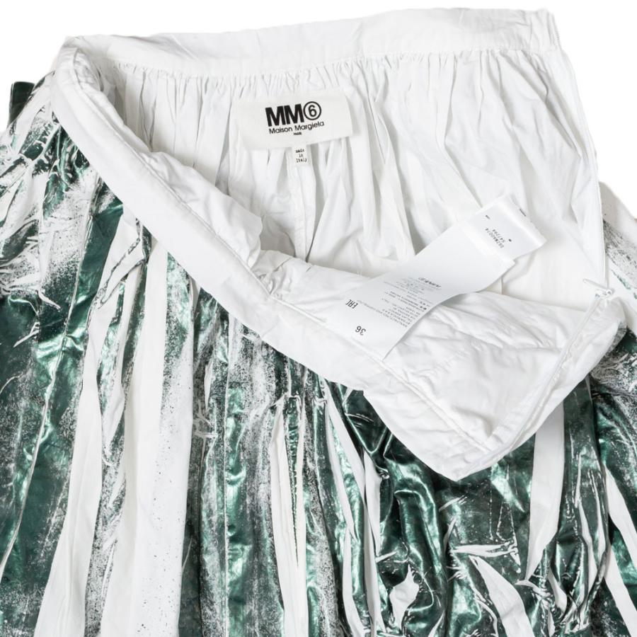 MM6 MAISON MARGIELAメゾン マルジェラ S62MA0074 ペイント ギャザー 