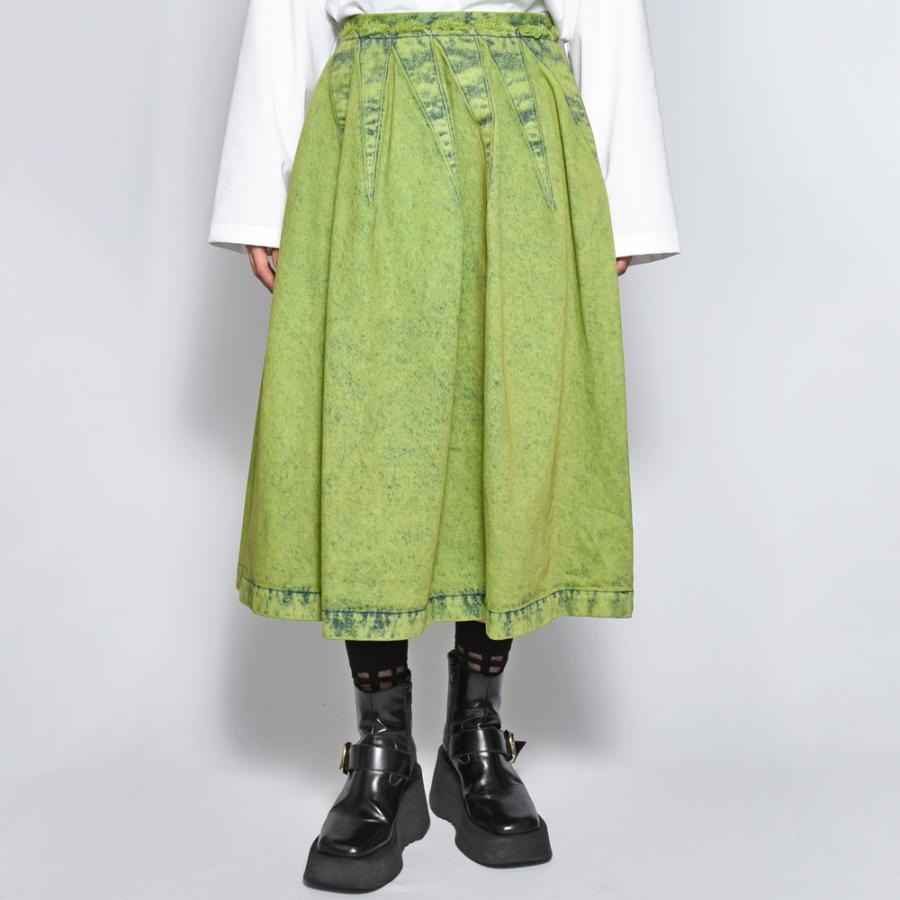 MARNIマルニ GOJD0594A0/USCV96 マーブルダイ デニムスカート レディース 正規品ならビリエッタ。送料無料 | 