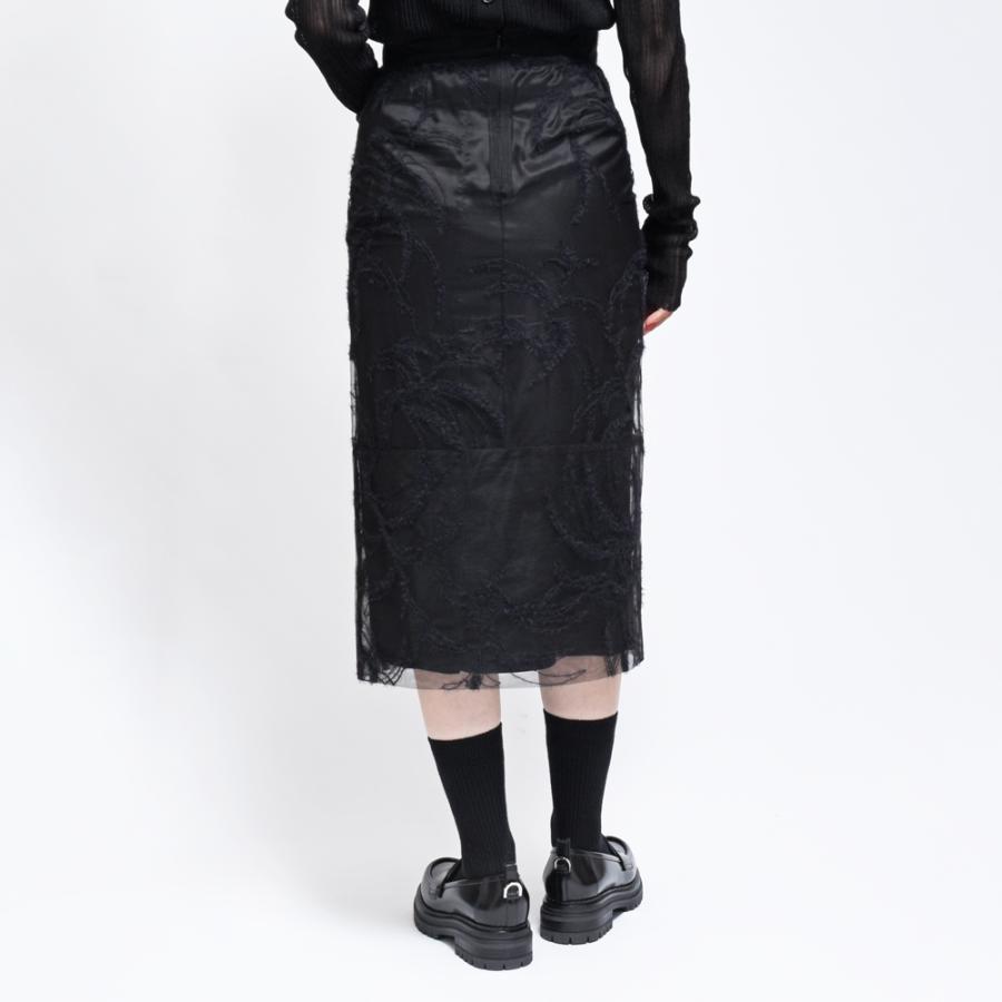 PLAN Cプラン シー <br>GOCAF01F00/TN029 ナイロンポリエステルエンブロイダリースカート 23242000207 |  | 01