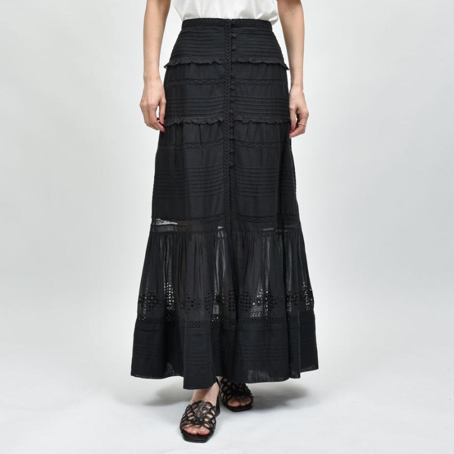 ISABEL MARANTイザベル マラン <br>DUSTA JU0282FA コットンレーススカート 23251002025 | 