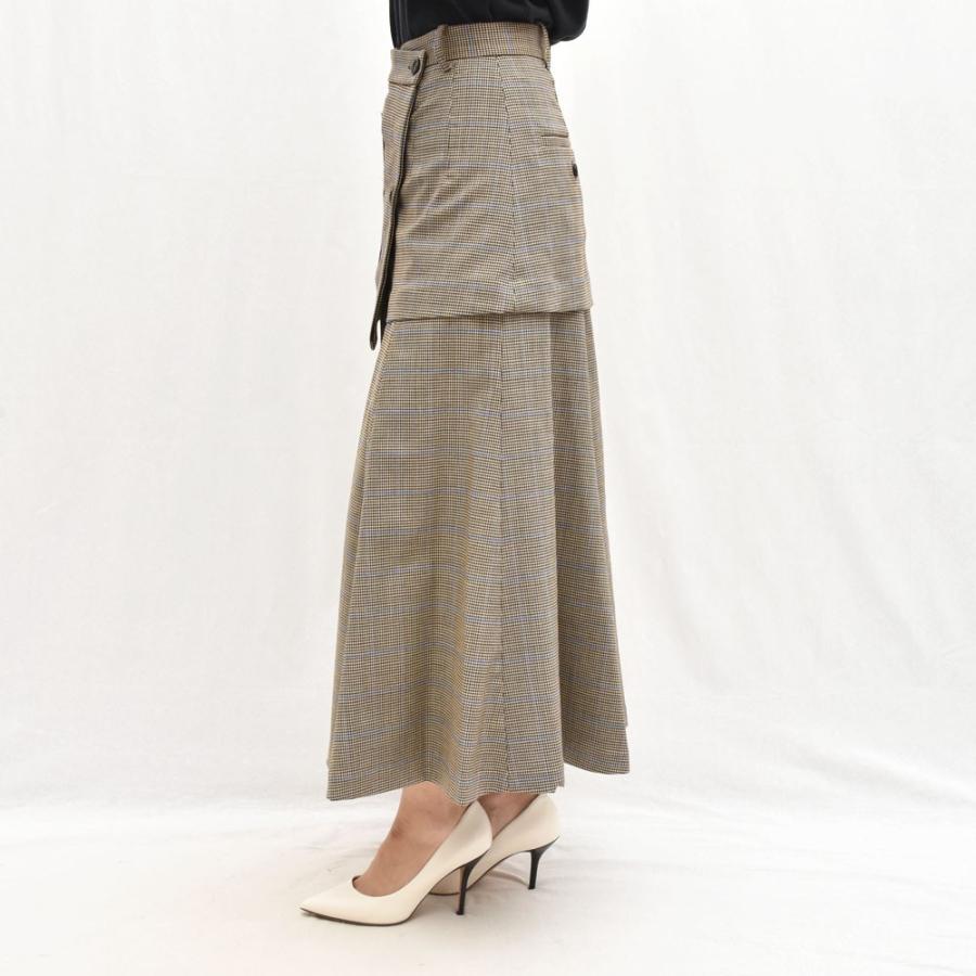 SAYAKA DAVIS サヤカ デイヴィス HSK41-CWO チェック レイヤード  