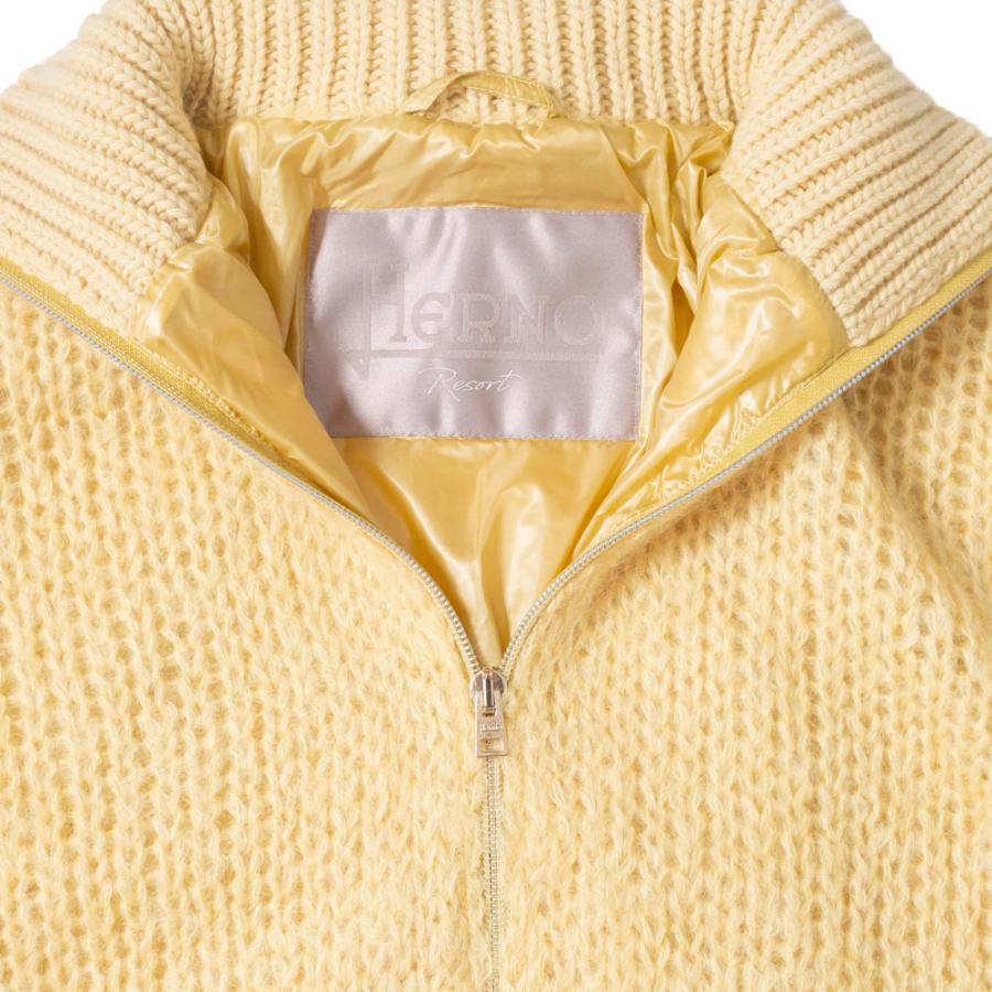 HERNOヘルノ MC00024DR OVERT KNIT ニットジップブルゾン |  | 06