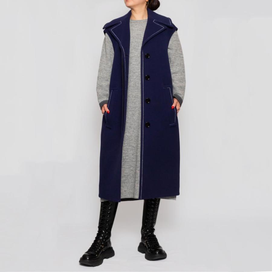 MARNIマルニ GLMA0079U0/UTW994 ウールフェルト ノースリーブ MARNIマルニ GLMA0079U0/UTW994 ウールフェルト ノースリーブ