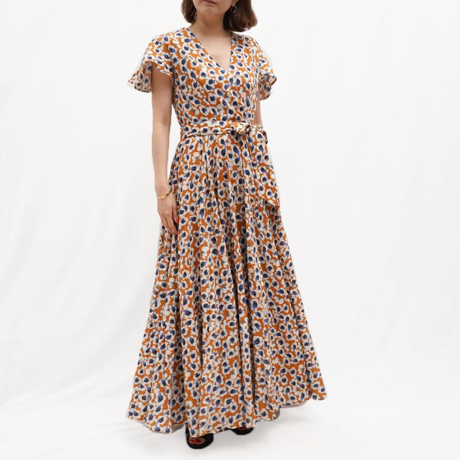 32 割引sお気に入りの マリハ カシュクールワンピース マドモアゼル ワンピーストゥモローランド 秋 ロングワンピース ワンピース S Blog Abramge Com Br