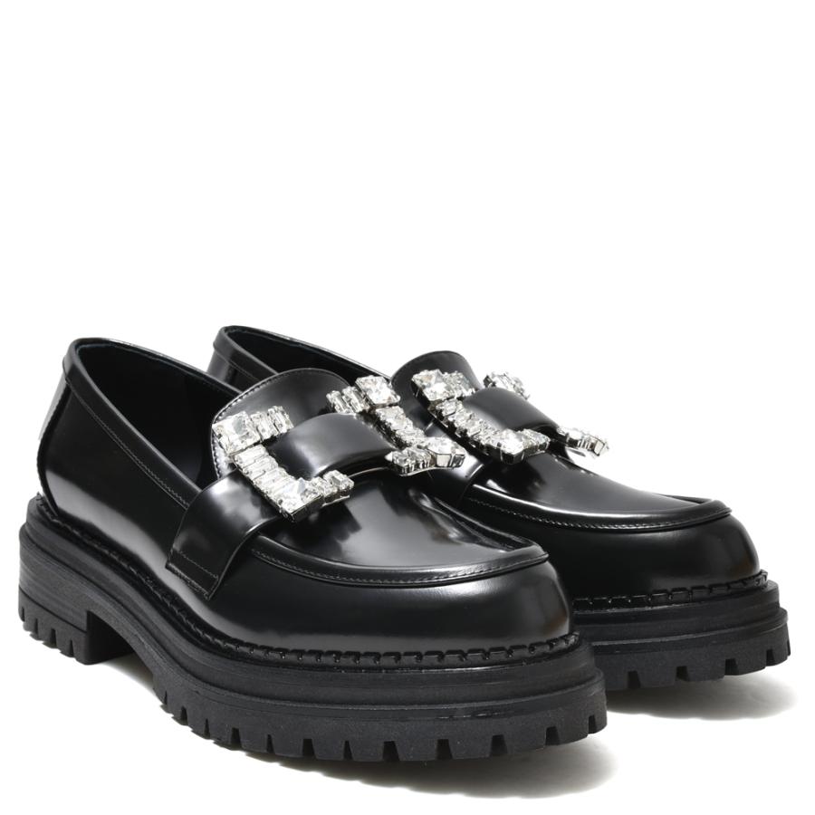 Sergio Rossiセルジオ ロッシ SR PRINCE パテントレザー クリスタル ローファー レディース 正規品ならビリエッタ。送料無料 | 