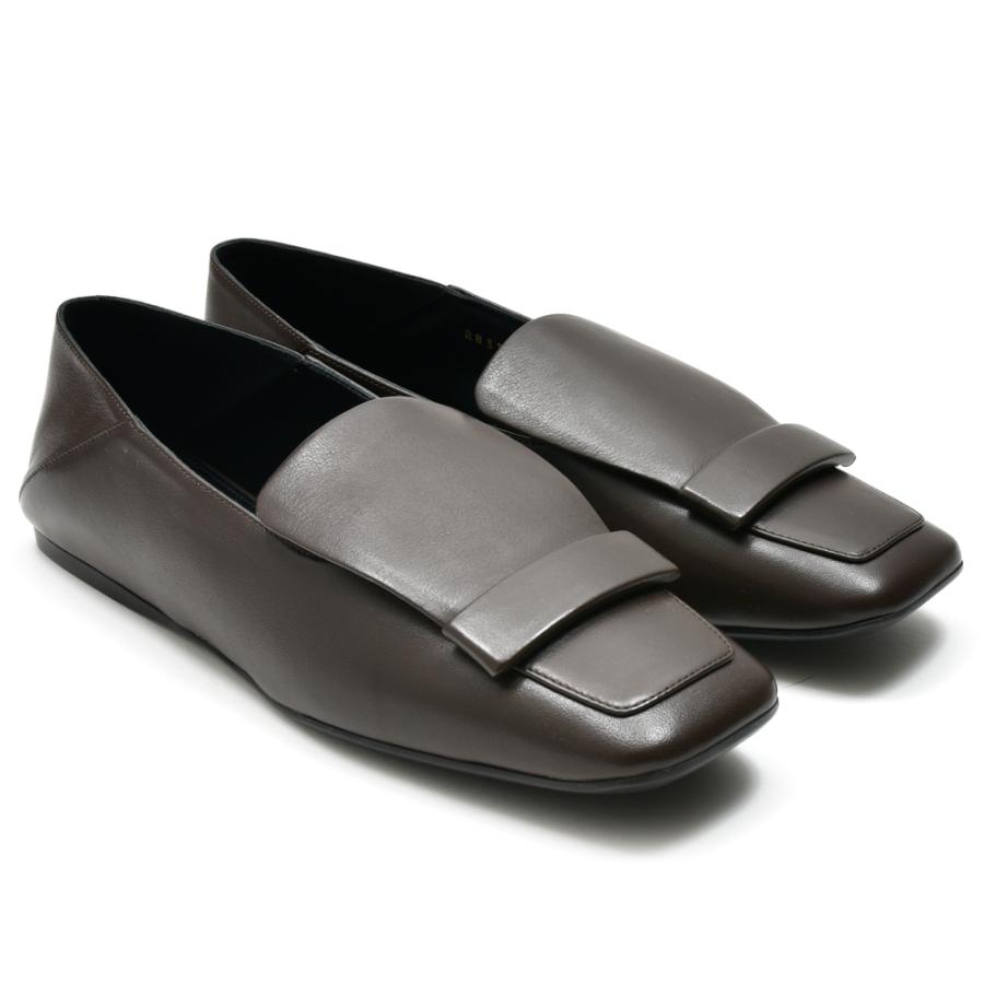 Sergio Rossi（セルジオロッシ）<br>A83120MFL346 カーフフラットモカシン 25056002218 | 