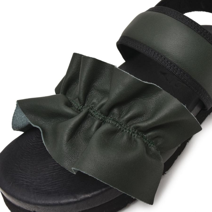 Amb エーエムビー  RUFFLE レザー フリルサンダル　正規品ならビリエッタ。送料無料 |  | 15