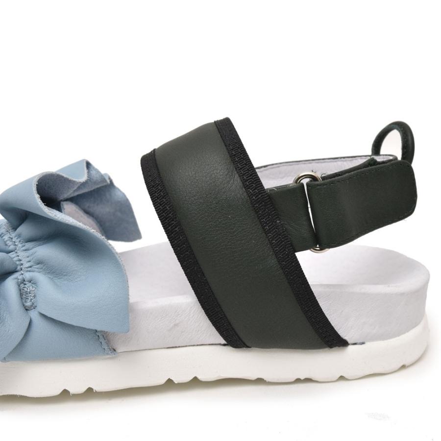 Amb エーエムビー  RUFFLE レザー フリルサンダル　正規品ならビリエッタ。送料無料 |  | 07