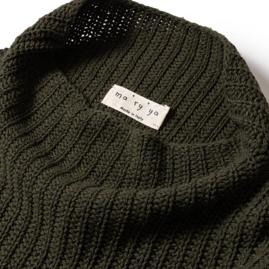 【SALE50％】ma'ry'yaマリア YIK070 コットン ローゲージモックネックニット レディース 正規品ならビリエッタ。送料無料 |  | 05