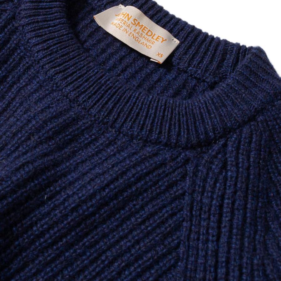 JOHN SMEDLEYジョンスメドレー A4612 日本限定 7Gエコカシミア クルー 