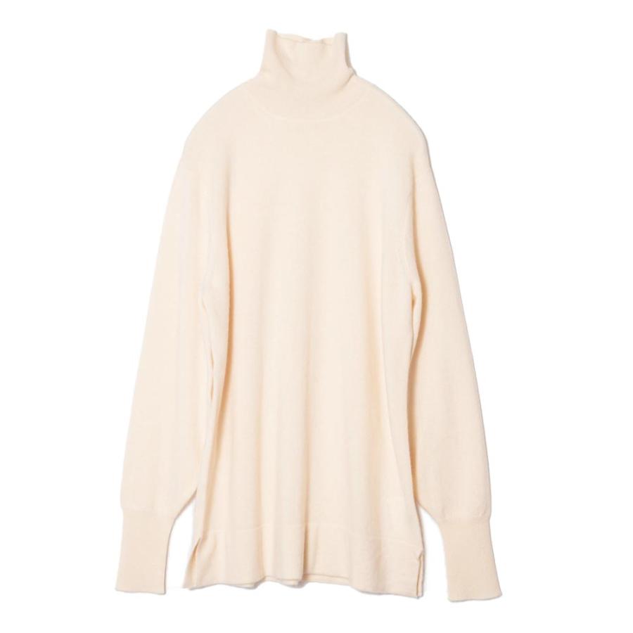 INSCRIREアンスクリア IBC018 カシミア タートルネックニット  