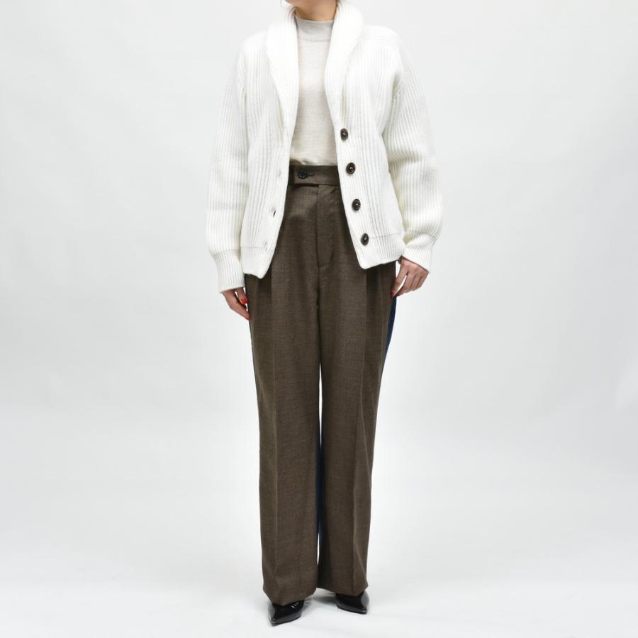 BEGG X COベグ アンド コー Mini Yacht Cardigan ローゲージカシミアショールカラーニットカーディガン 26042000225 | 