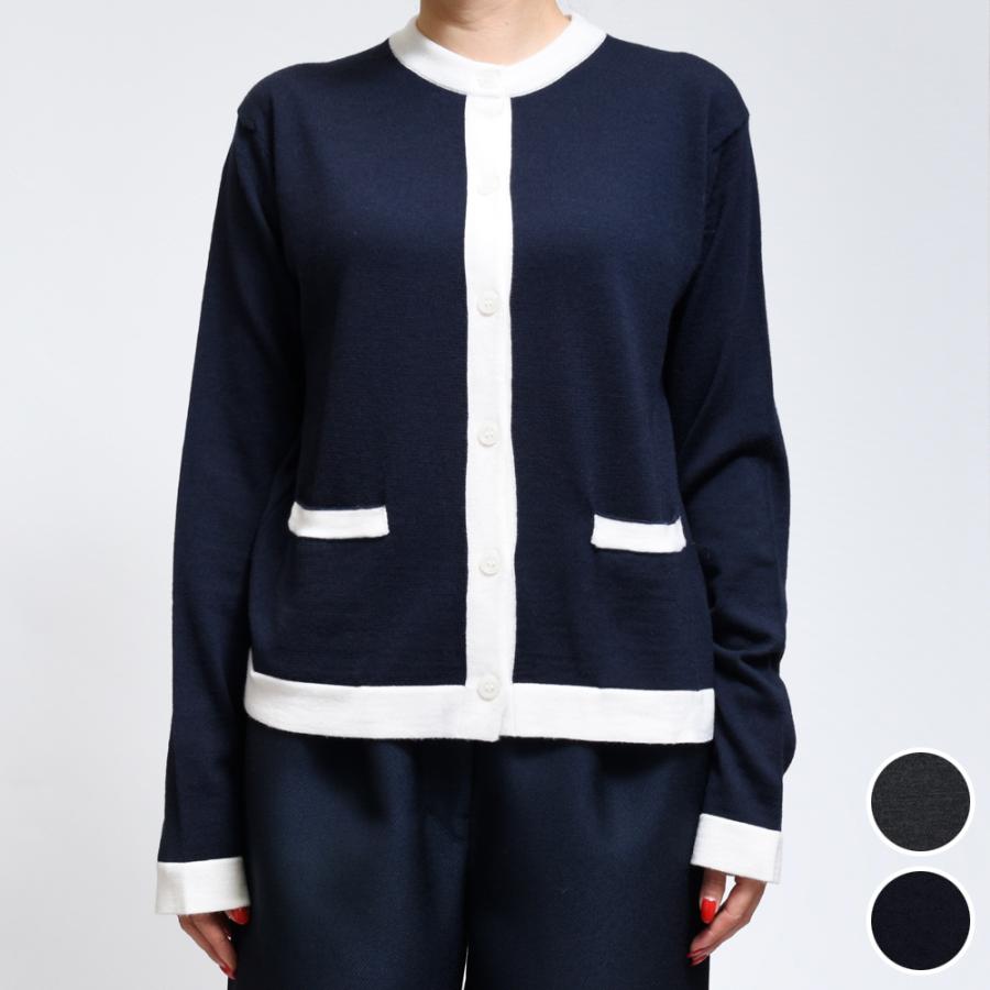 JOHN SMEDLEYジョンスメドレー <br>A4705 24Gウールバイカラーニット