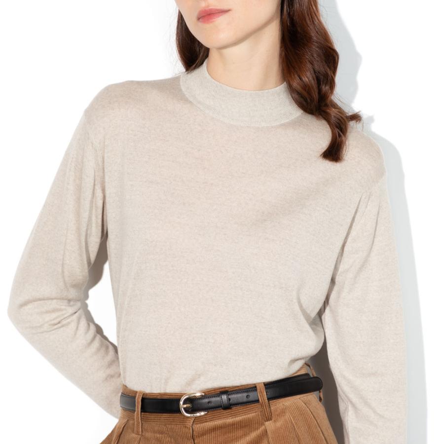 JOHN SMEDLEYジョンスメドレー <br>AMITY 30Gウールモックネック