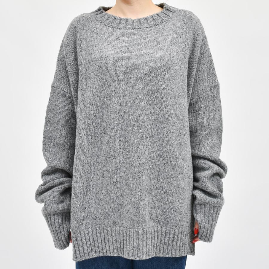 【SALE40％】ma'ry'ya（マリア）<br>YNK080 ウールナイロンシルククルーネックニット 26042008025 |  | 02