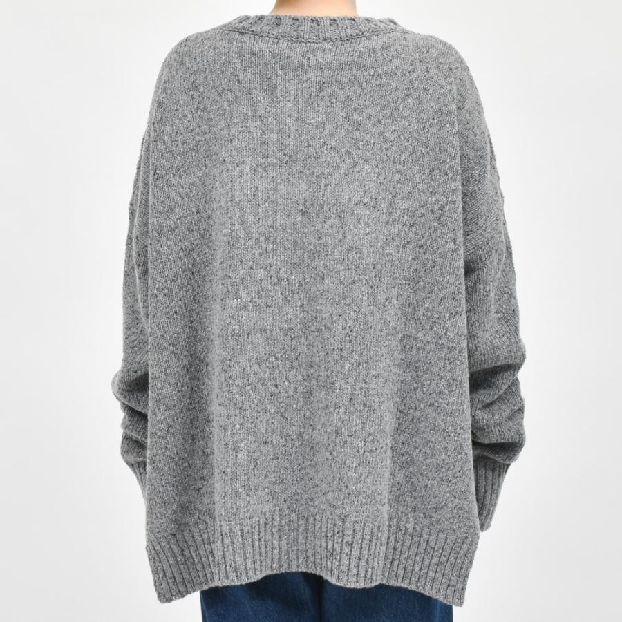 【SALE40％】ma'ry'ya（マリア）<br>YNK080 ウールナイロンシルククルーネックニット 26042008025 |  | 03