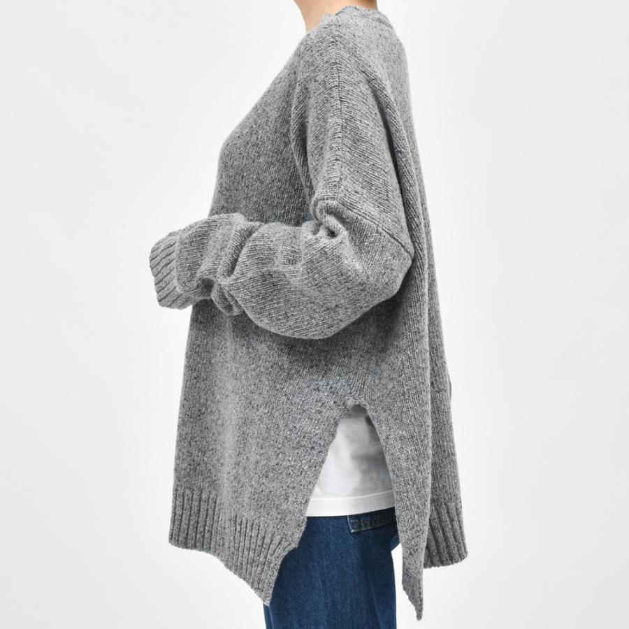 【SALE40％】ma'ry'ya（マリア）<br>YNK080 ウールナイロンシルククルーネックニット 26042008025 |  | 04