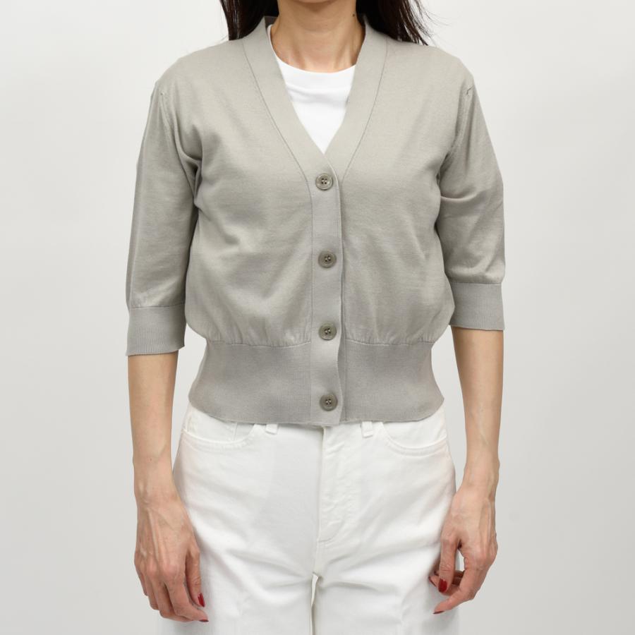 JOHN SMEDLEY（ジョンスメドレー）<br> S4741 Vネックカーディガン 26061003030 |  | 01