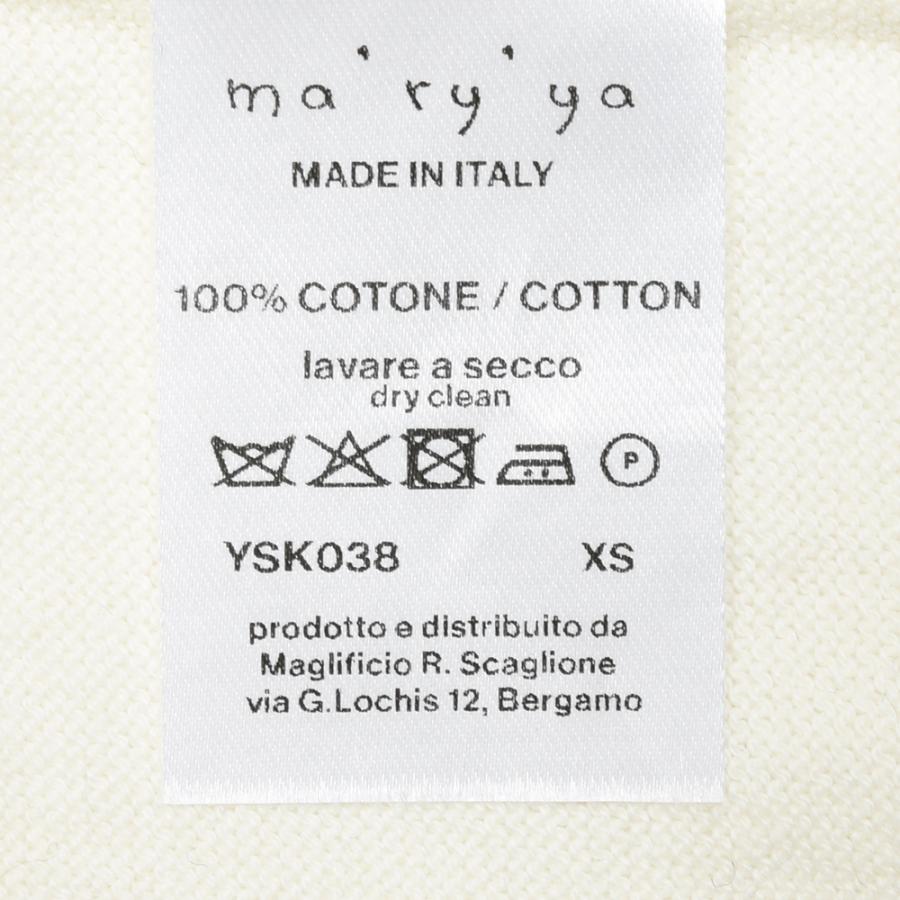 ma'ry'ya（マリア）<br>YSK038 バイカラーニットポロ 26061006112 |  | 09