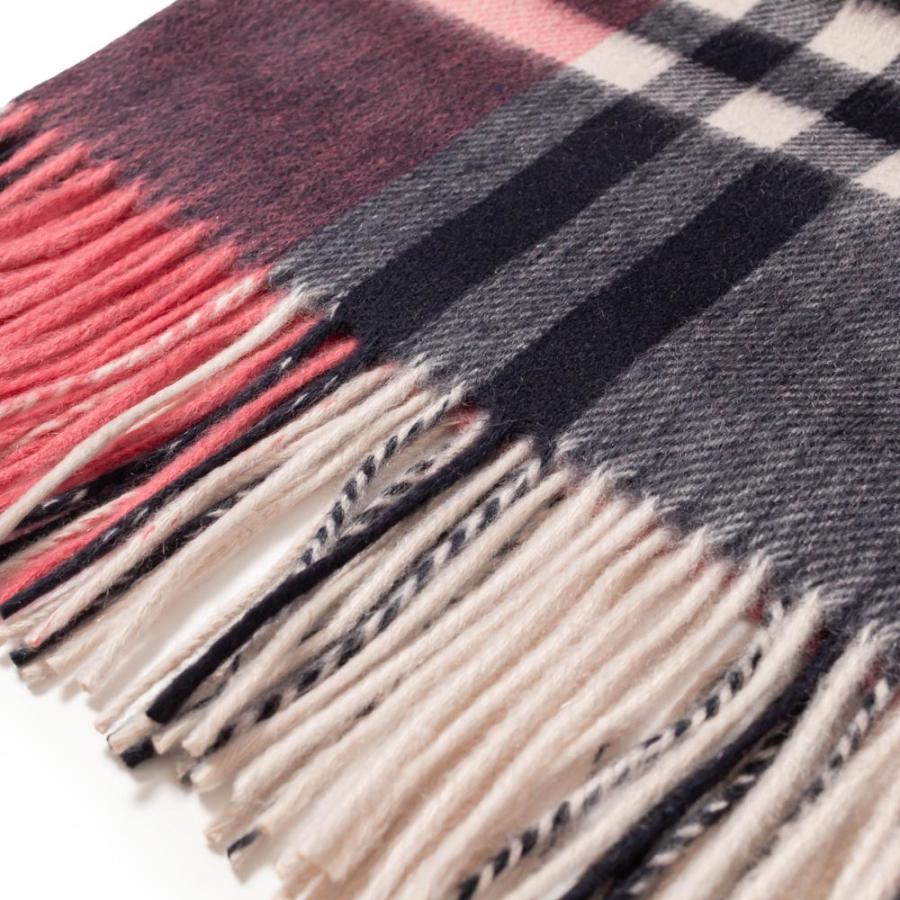 Joshua Ellisジョシュア エリス チェック カシミアストール Primary