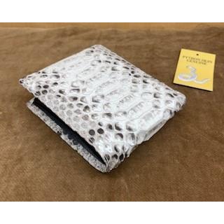 パイソン　札入れ　折財布　ナチュラル |  | 05