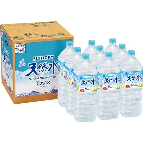 【Amazon.co.jp限定】 Restock サントリー 天然水 ミネラルウォーター 2L ×9本 | 