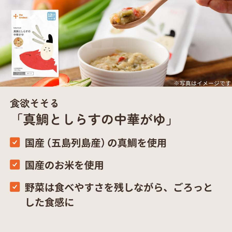 the kindest （ カインデスト ） 12か月離乳食6袋セット