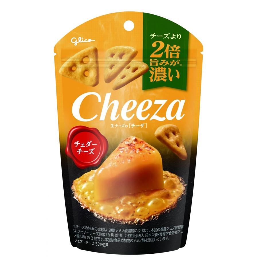江崎グリコ 生チーズのチーザ カマンベール チェダーチーズ ダブルチーズの黒胡椒 ゆかりスナック 各2袋 おつまみセット |  | 01