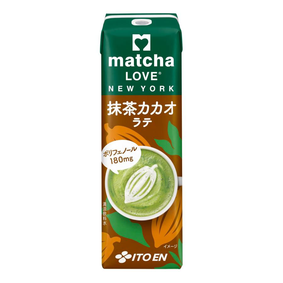 伊藤園 抹茶カカオラテ 抹茶バナナラテ各240ml×24本 合計48本紙パック 