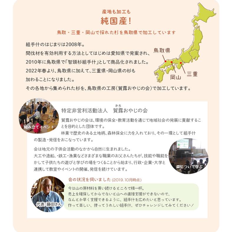 組手什 シェルフ 3列3段 組み立てキット 新規格85mmピッチ 幅130cm DIY 無垢材 国産材 杉 本棚 シェルフ ラック 天然木 国産 カット済 純国産の画像