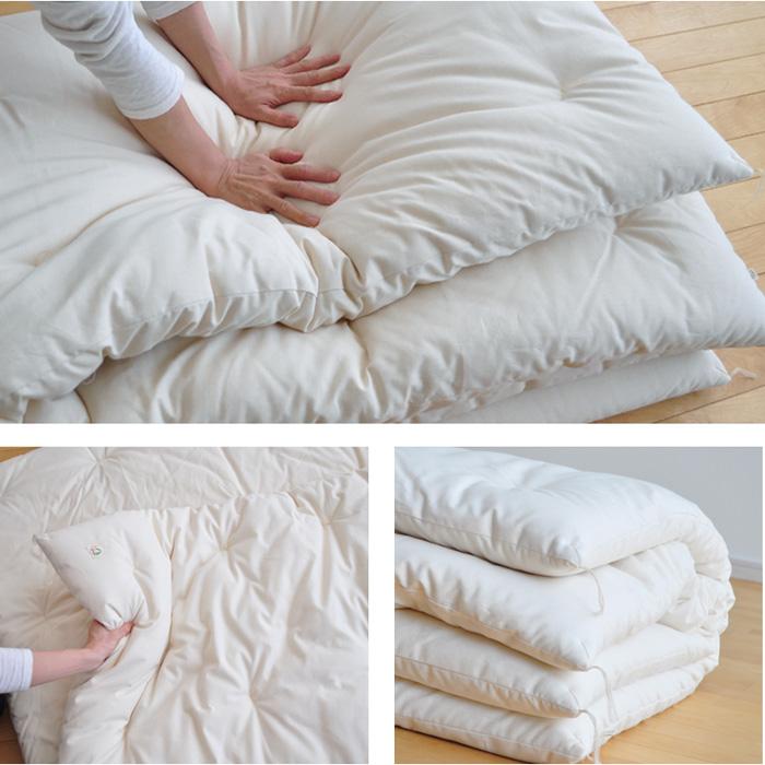 メイド・イン・アース 掛布団 シングル 大人用 S オーガニックコットン 