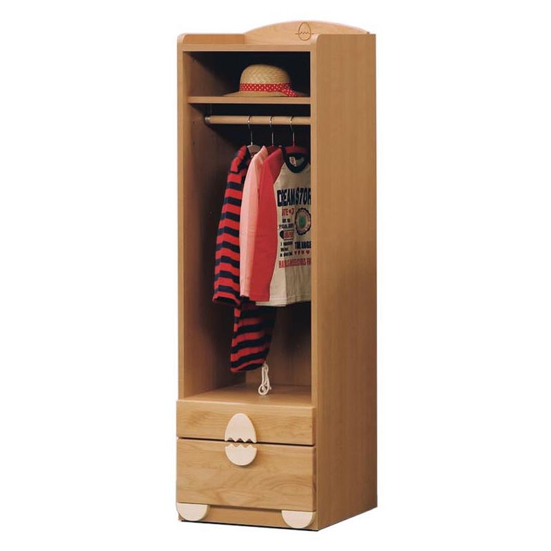 ハンガーラック 幅45cm エッグ 子供用 制服 天然木 自然塗装仕上げ アルダー材 国産