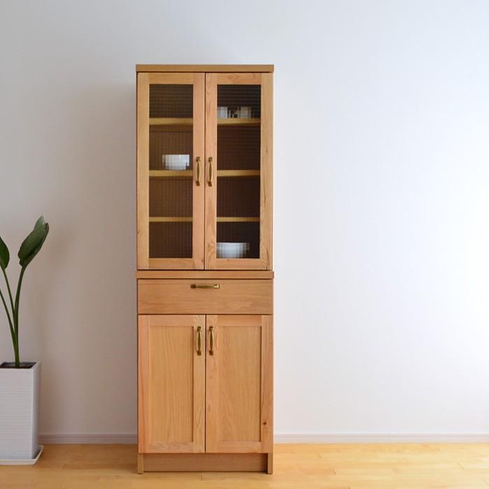 ダイニングボード 幅60cm PRK 木製 耐震ラッチ 地震対策 ホワイト