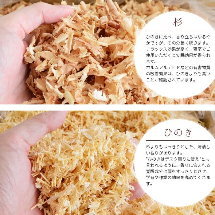 おがくず 杉 ひのき 2L 無添加 無着色 無垢材使用 おが屑 かんな屑
