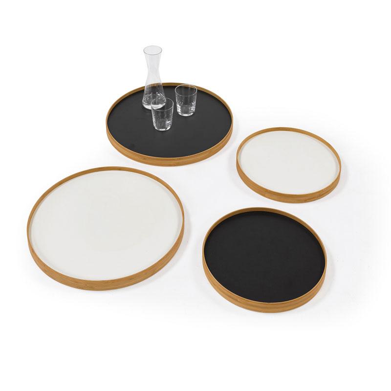 トレイ お盆 TEORI 竹のリバーシブルトレイ EN TRAY(L) トレー