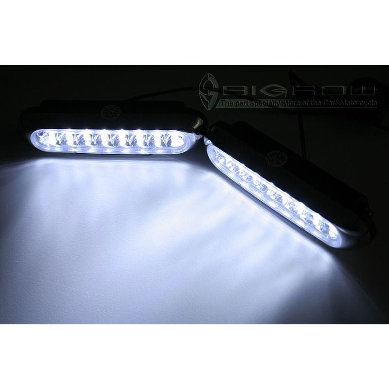 Daylight LEDデイライト〔ホワイト〕〔ブルー〕高輝度16LED 送料無料｜bigrow-shop｜03