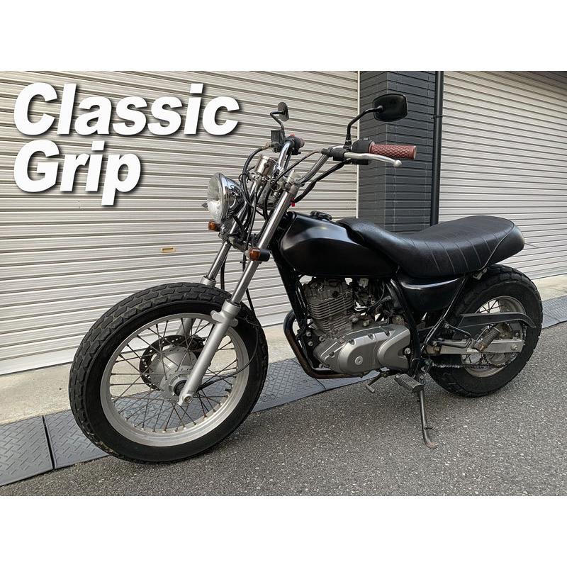 クラシックハンドル２本セット ハンドルグリップ ラバーグリップ（Classic Grip)(ブラウン）バンバン