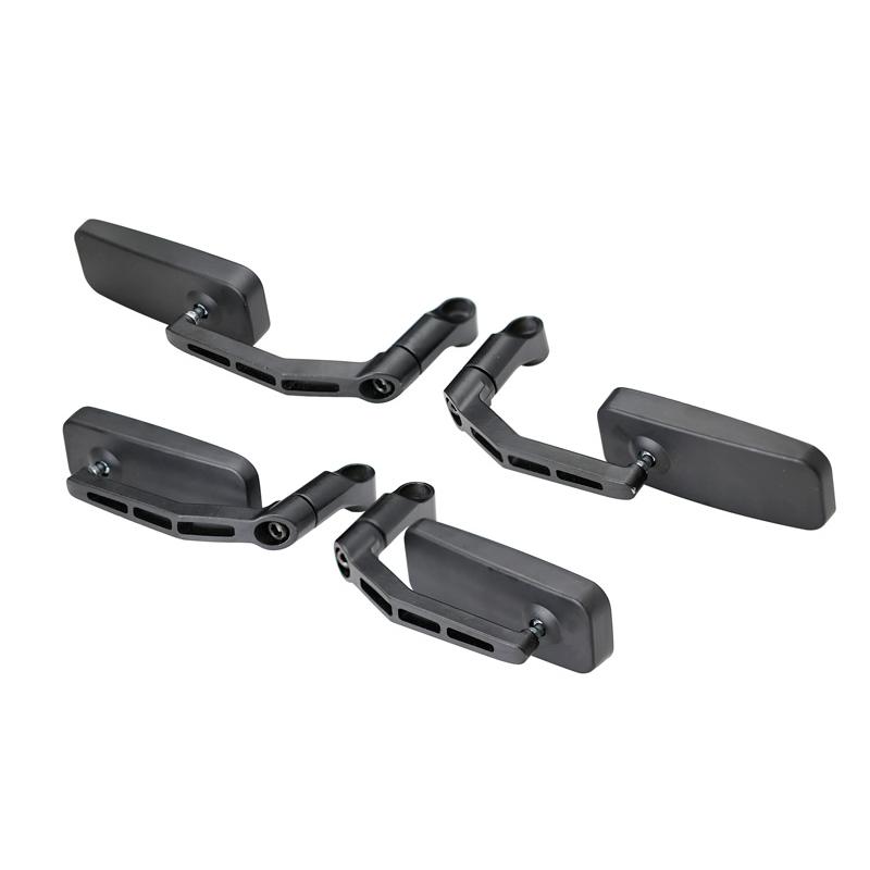 バックミラー フェイズ PS250 FTR250 バレン ミラー（黒）送料無料